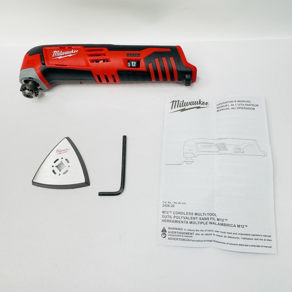 Milwaukee M12 Variable Speed Cordless Oscillating Multi-Tool (2426-20) - Picture 2 of 11